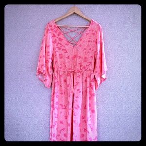 Criss cross back dress Plus sz 00